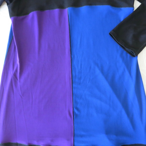EvoVorro Color Block Tunic Top Size Small - Picture 3 of 10